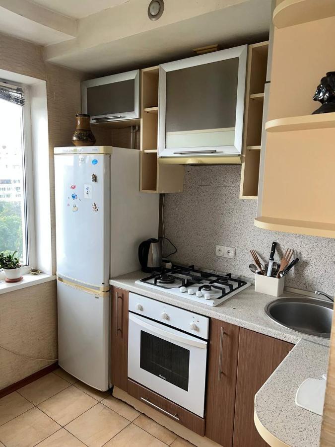 Двокімнатна Квартира На Архипенко Kiev Exteriör bild