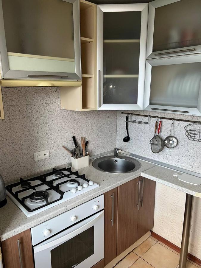 Двокімнатна Квартира На Архипенко Kiev Exteriör bild